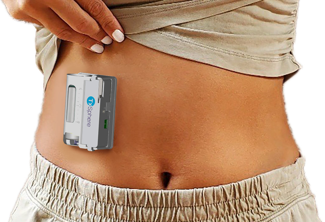 device on patient